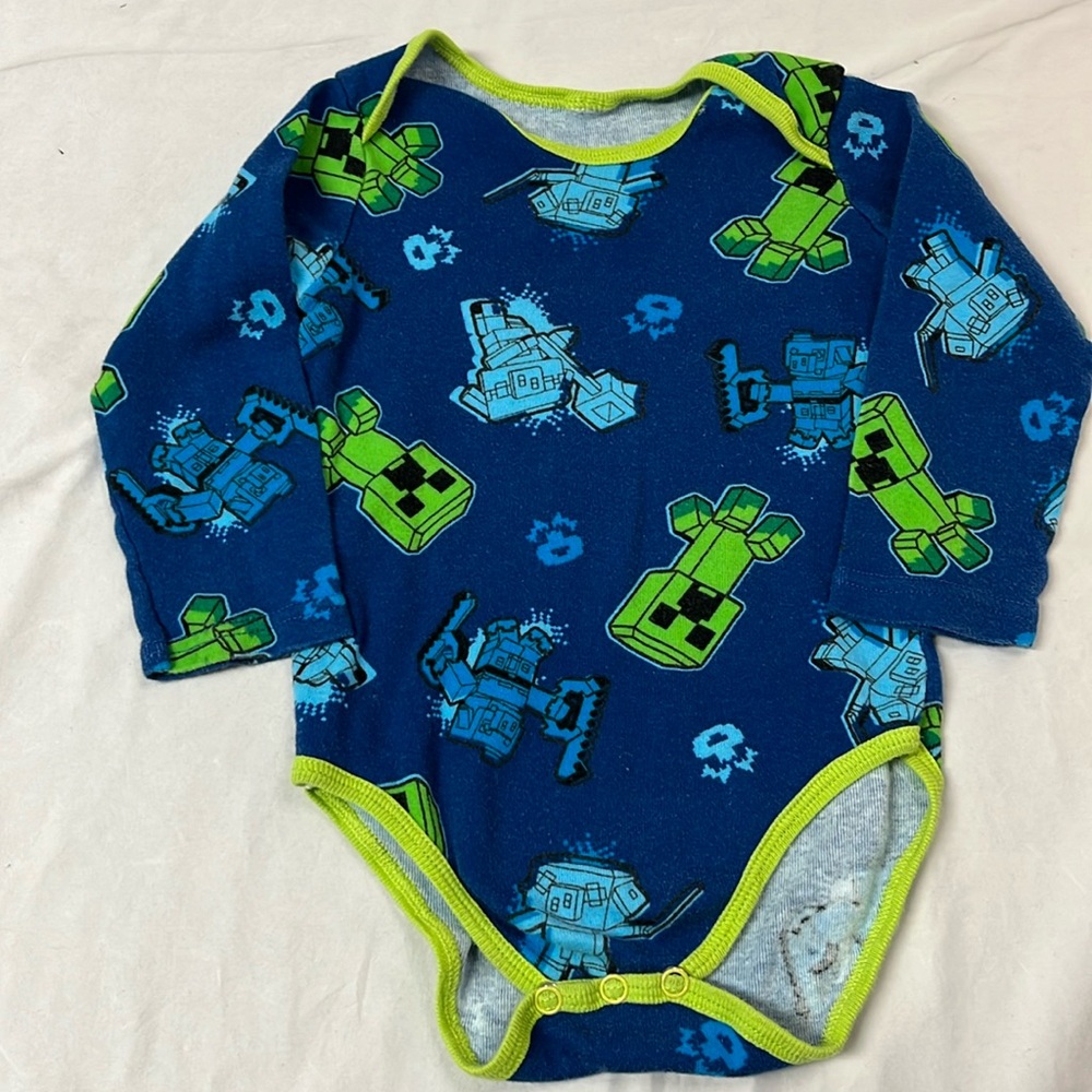 12-18M Minecraftt onesie